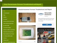 Tablet Screenshot of grayfurnaceman.com